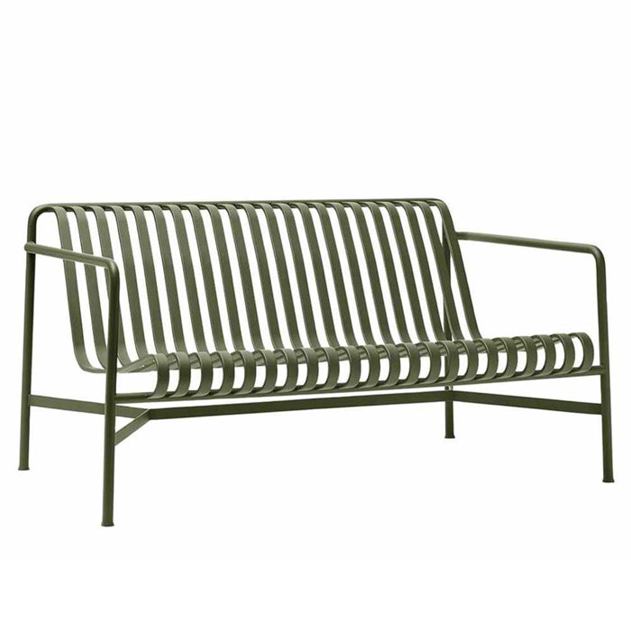 Hay Palissade lounge bench olijfgroen