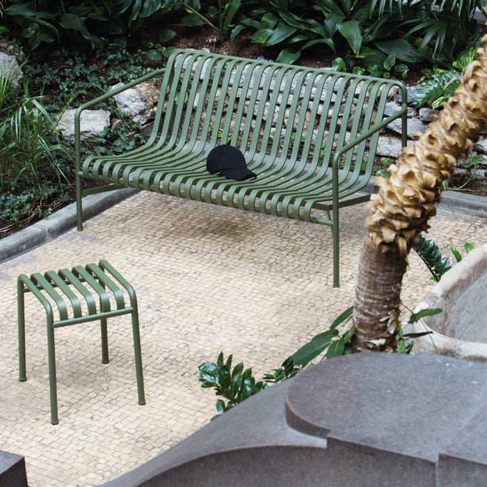 Hay Palissade lounge bench olijfgroen