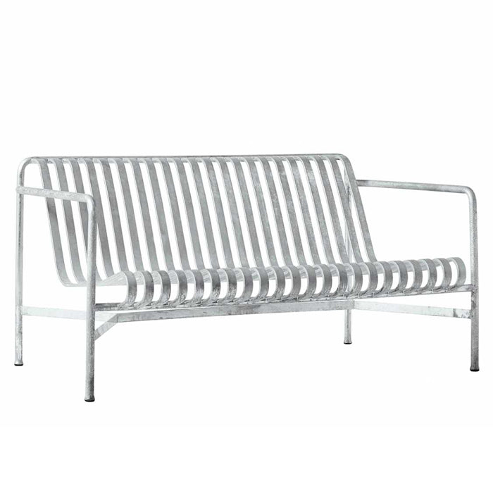 Hay Palissade lounge bench hot galvanized