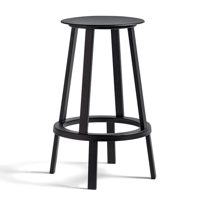 Hay Revolver Bar Stool H65 low black