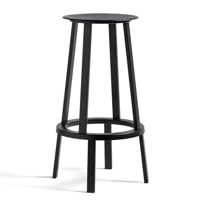 Hay Revolver Bar Stool high black