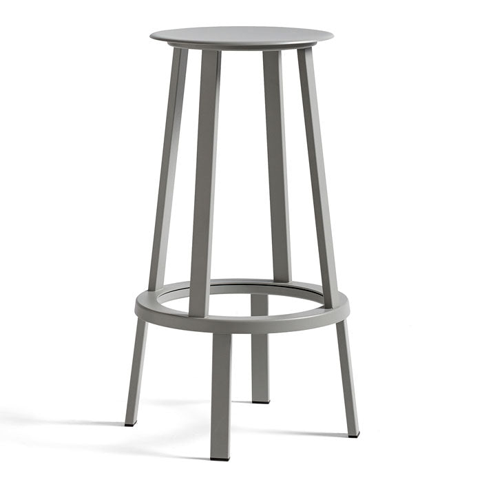 Hay Revolver Bar Stool High sky grey