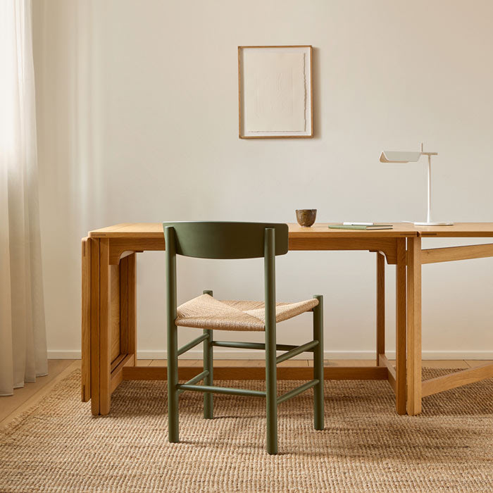 Fredericia J39 Mogensen Chair Khaki Green