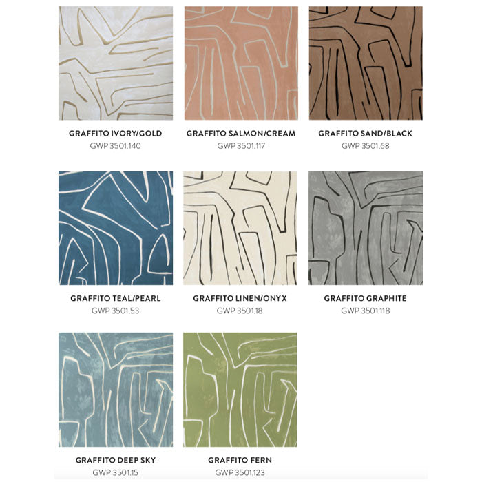 Kelly Wearstler Behang Graffito