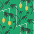 Harlequin behang Kimiko Bottle Greene/Chartreuse 112938