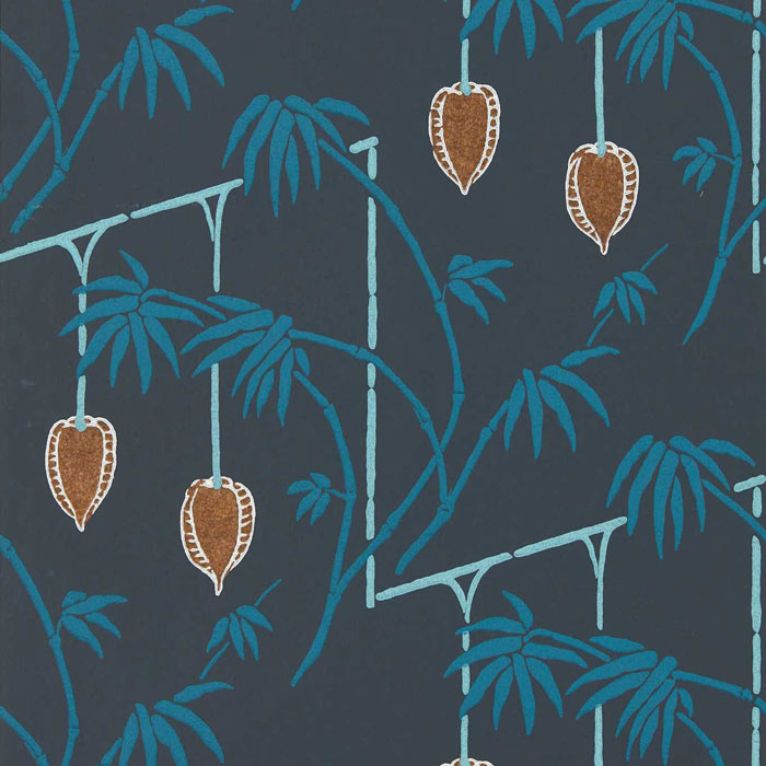 Harlequin behang Kimiko Japanese Ink/Copper 112940