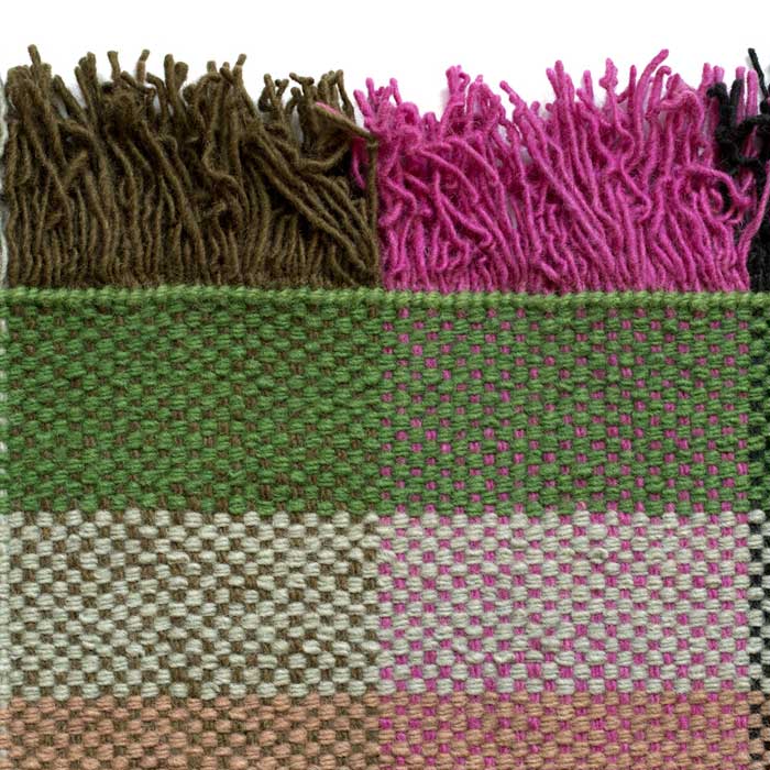 Kvadrat Danskina Multitone rug 0375