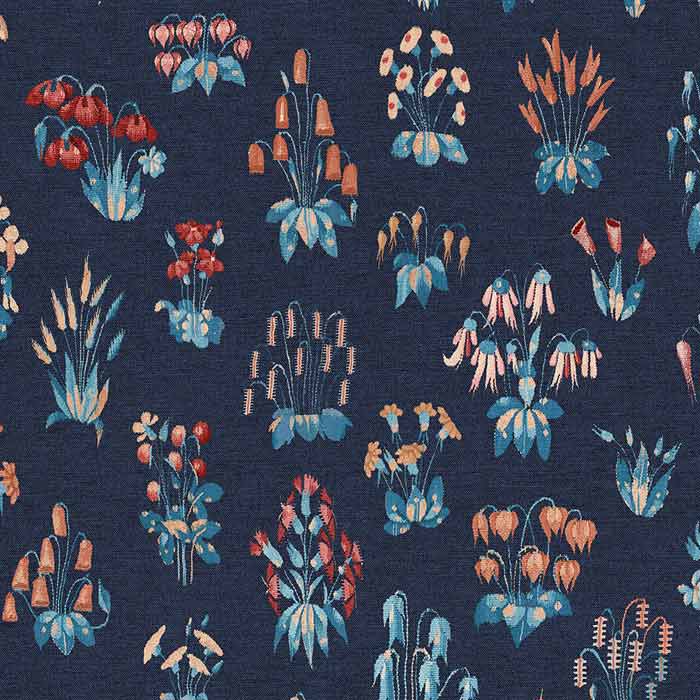 Little Greene behang Millefleur - Knight