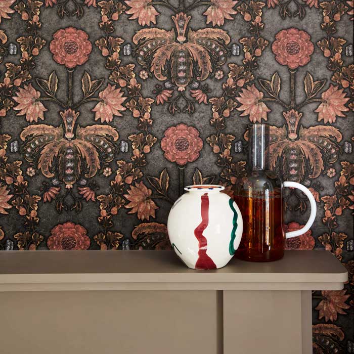 Little Greene behang New Bond Street Hide