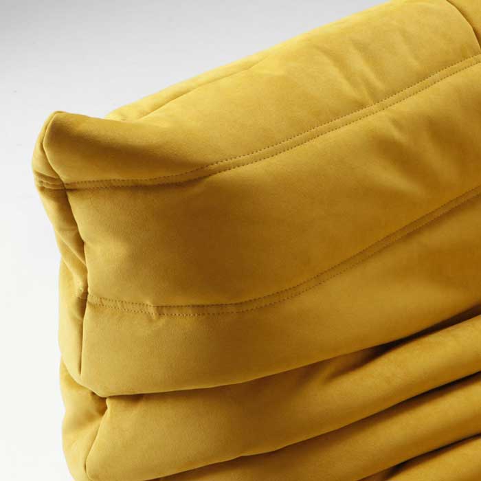 Ligne Roset togo alcantara moutard