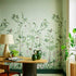 Little Greene Behang Bird & Bluebell Pea Green
