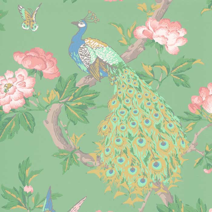Little Greene Behang Pavona Vivienne