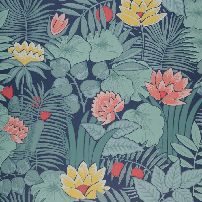 Little Greene Behang Reverie Nile