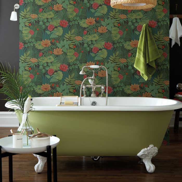 Little Greene Behang Reverie Jungle