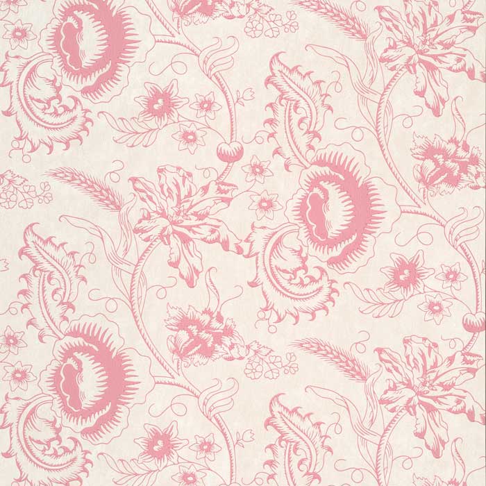 Little Greene Behang Woodblock Mono Dresser