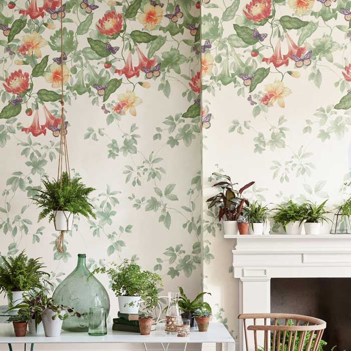 Little Greene Behang Asterid