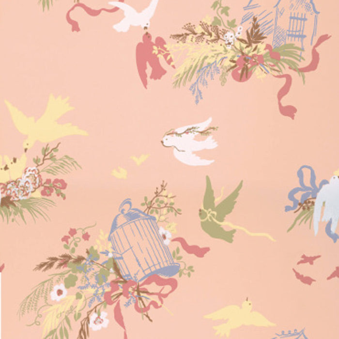 Little Greene behang Voliéres Confetti