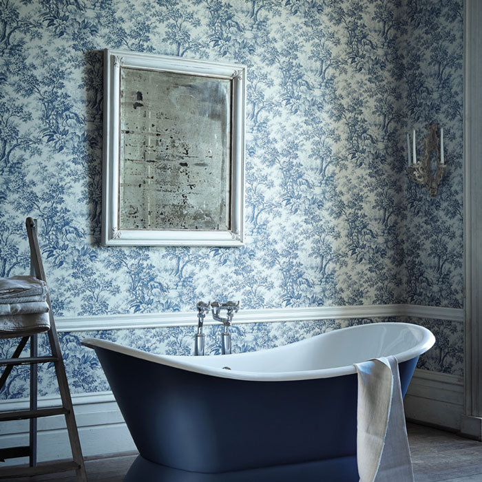 Little Greene Stag Toile juniper