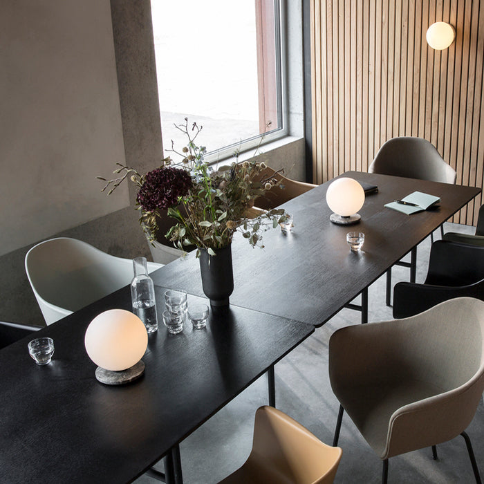 Snaregade dining table zwart