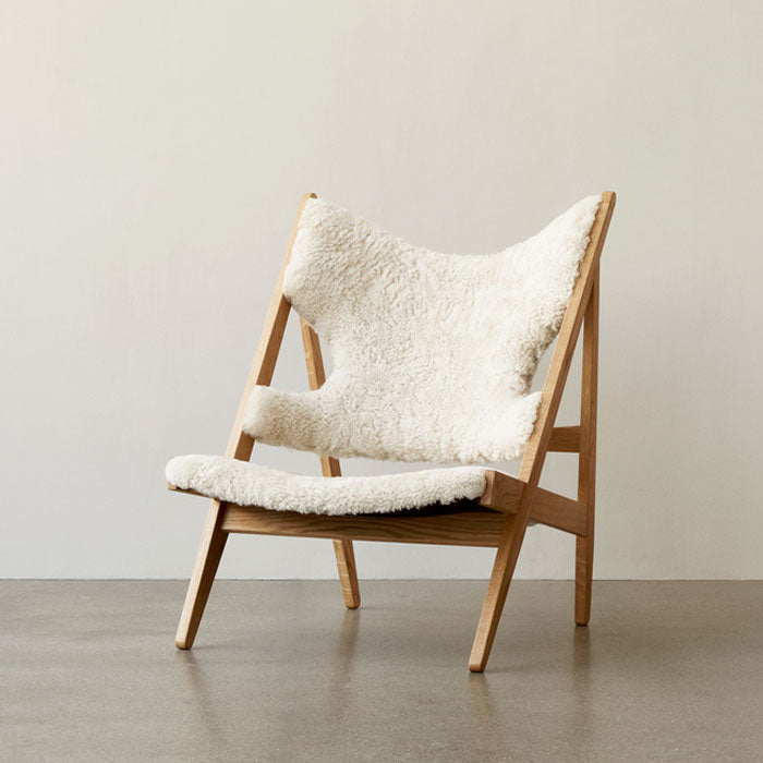 Audo Knitting Chair Sheepskin