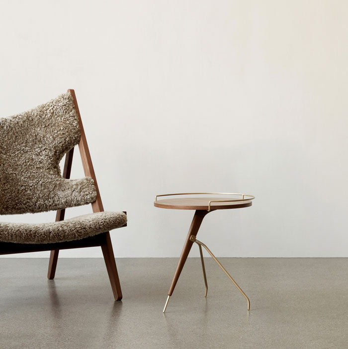 Audo Knitting Chair Sheepskin