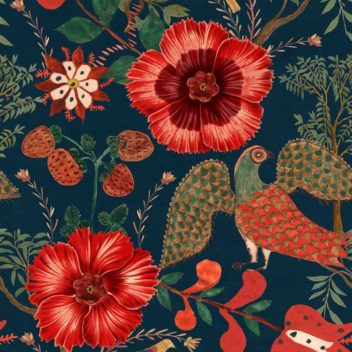 Mind the Gap Folk Szekely dark WP20543