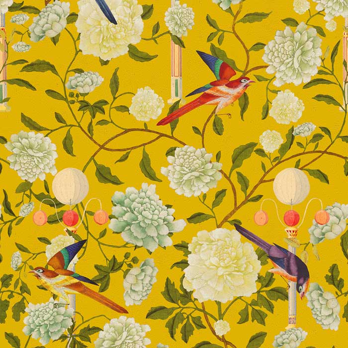 Mind the Gap The Garden of Immortality mustard yellow WP20590