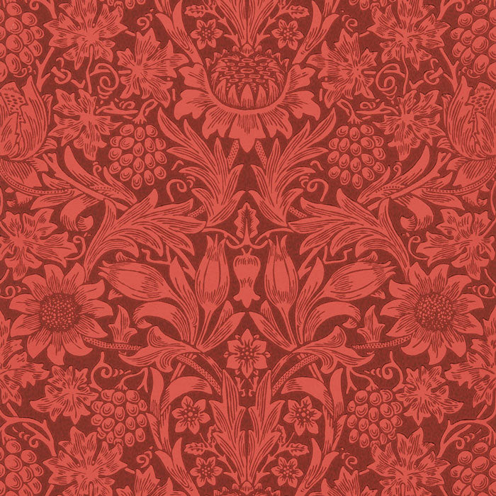 Morris-and-Co-Sunflower-Chocolate-red-216960.jpg