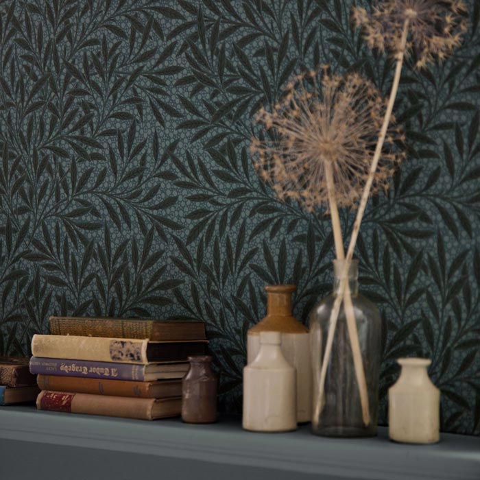 Morris and Co behang Emerys Willow