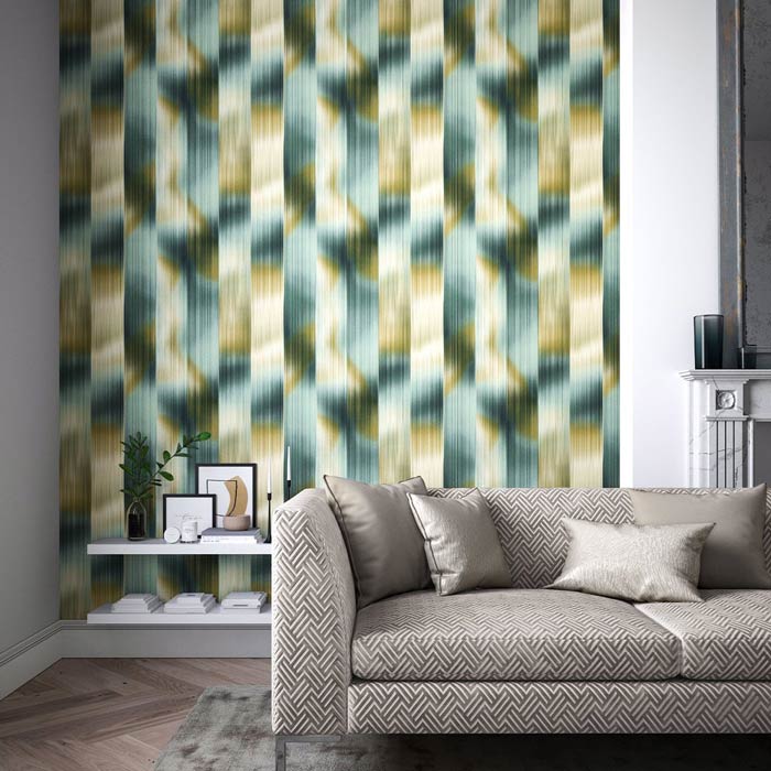 Harlequin behang Oscillation Adriatic/Sand 112752