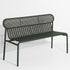 Petite Friture garden bench green glass