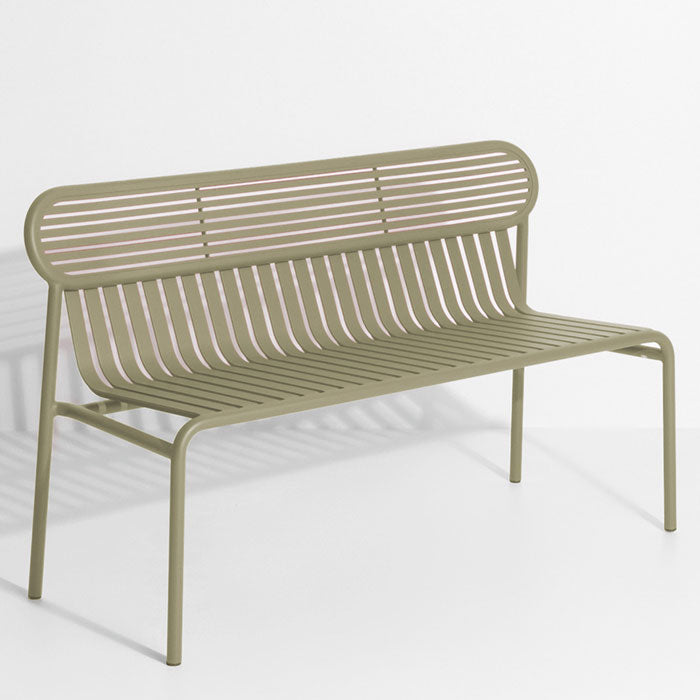 Petite Friture garden bench jade green