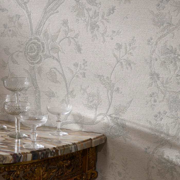 Pierre Frey behang Le chant du coq Nacre BP376001