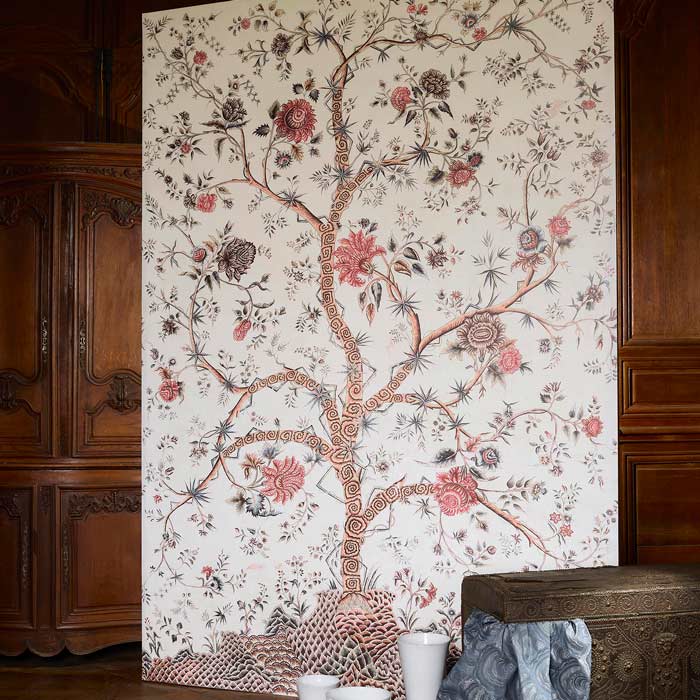 Pierre Frey behang Le grand genois Hortensia BP373001