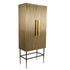 Pols Potten Cabinet ribbel gold tall kast