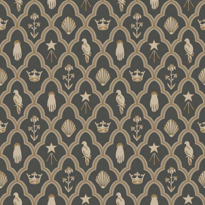 Sandberg Turtledove Barn Charcoal S10270