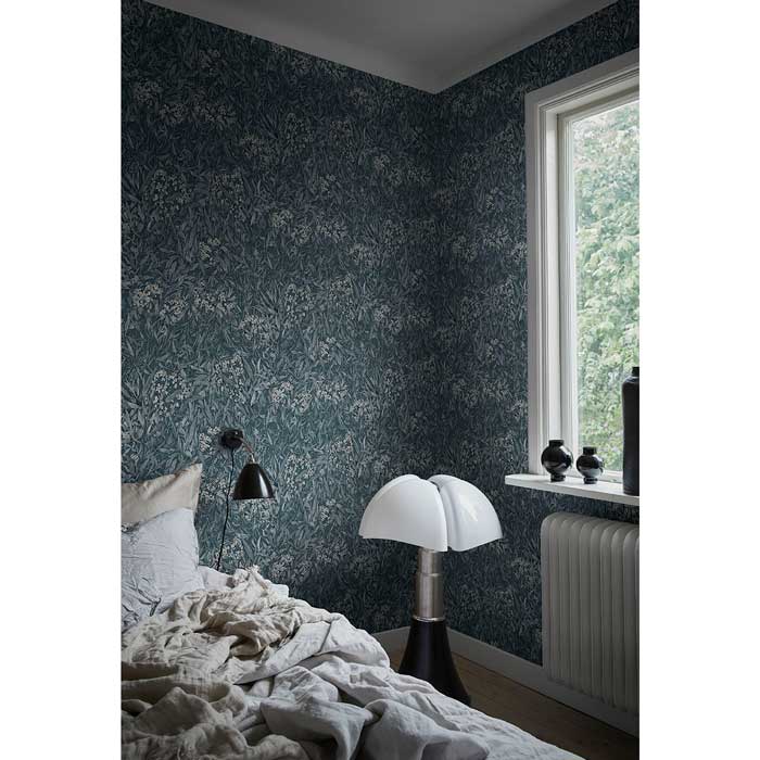 Sandberg behang Malin Indigo Blue 225-66