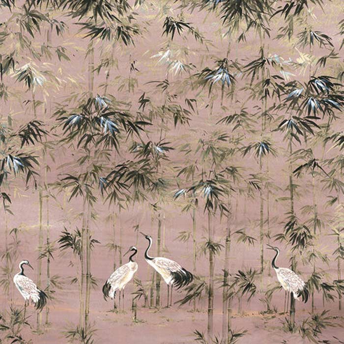 Coordonné Garzas Rose Behang 7900002