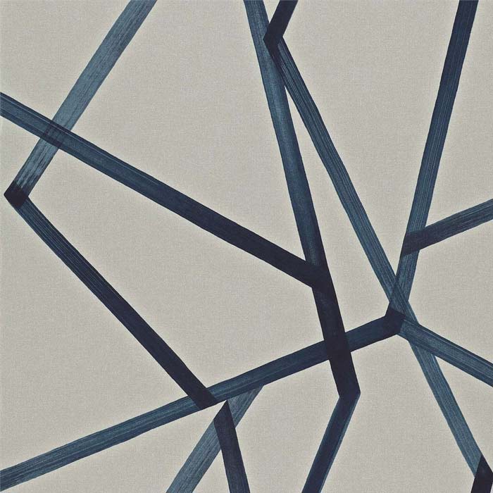 Harlequin behang Sumi Linen/Indigo 110887