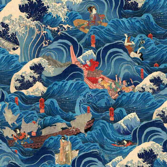 THE FORMER EMPEROR Metallic Edition Wallpaper SKU: WP20607