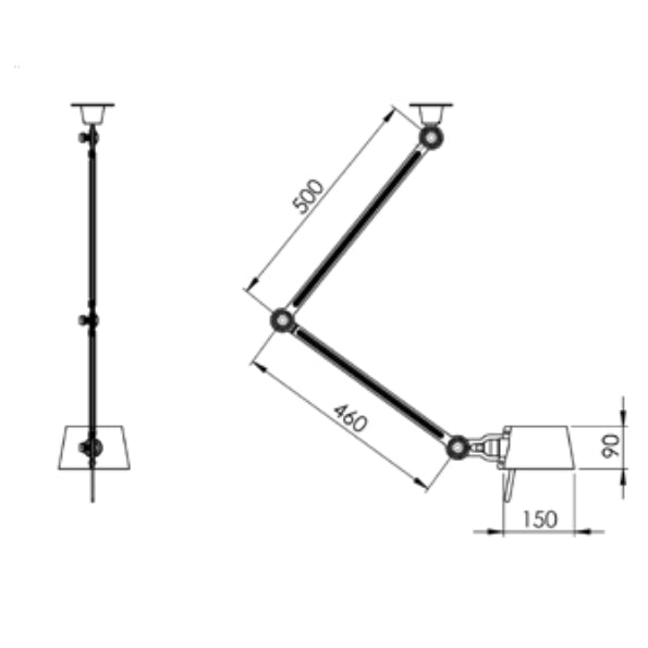 Tonone Bolt plafondlamp