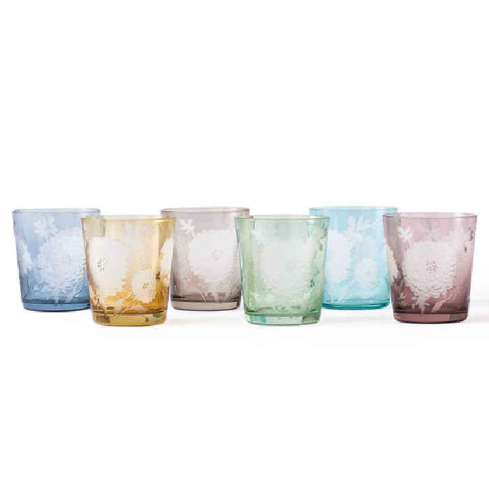 Pols Potten Waterglazen set 6 Peony