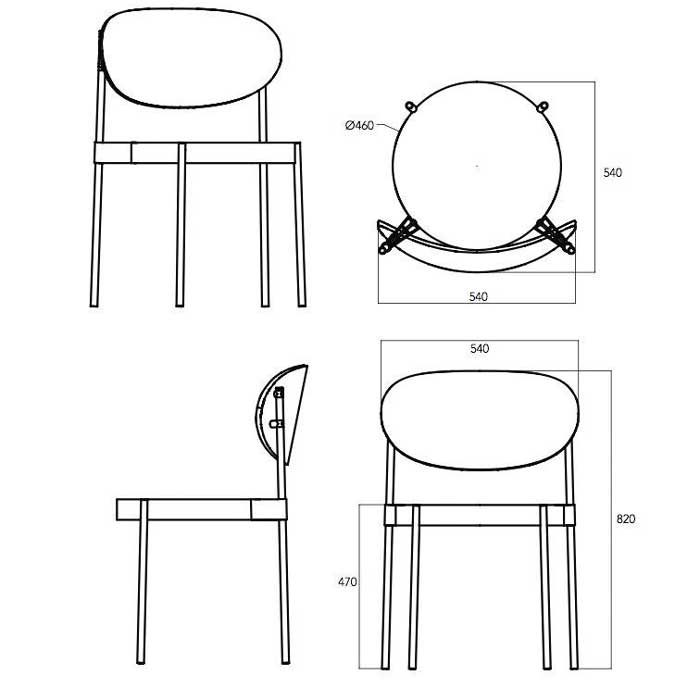 Verpan Series 430 chair