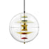 Verpan VP Globe brass finish Hanglamp