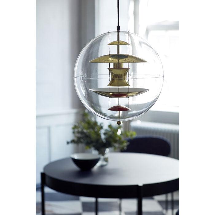 Verpan VP Globe brass finish Hanglamp