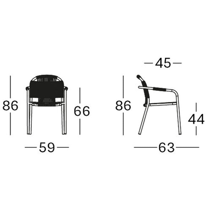 Vincent Sheppard Cleo Dining armchair maatvoering