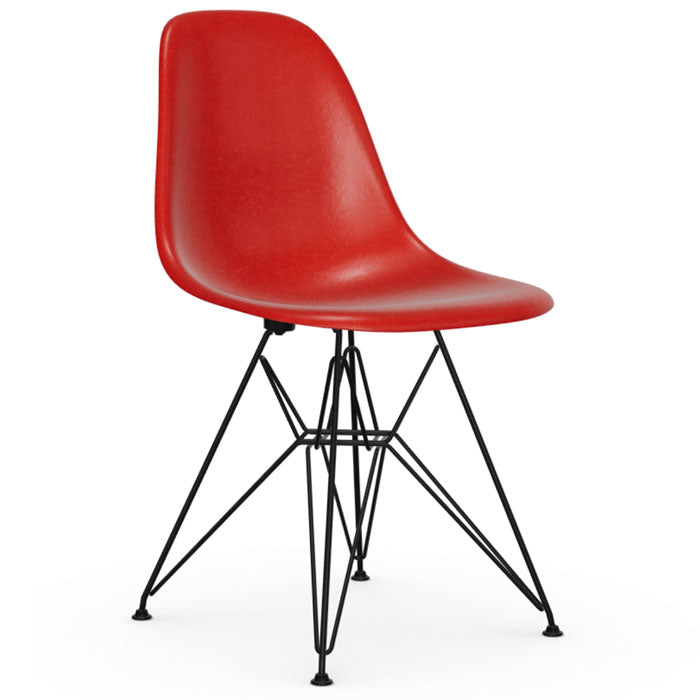 Vitra Eames DSR Fiberglass Classic Red