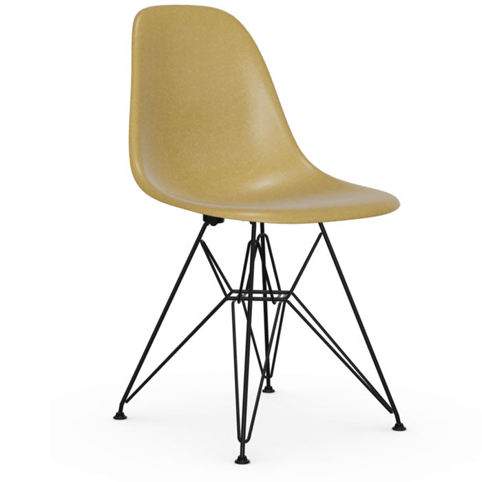 Vitra Eames DSR Fiberglass Ochre Light