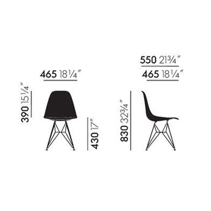 Vitra Eames DSR Fiberglass