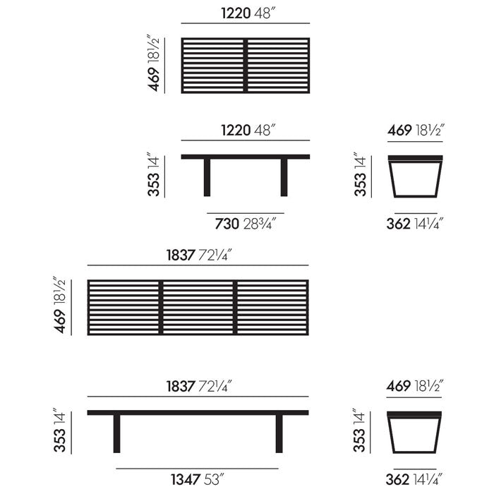 Vitra Nelson Bench